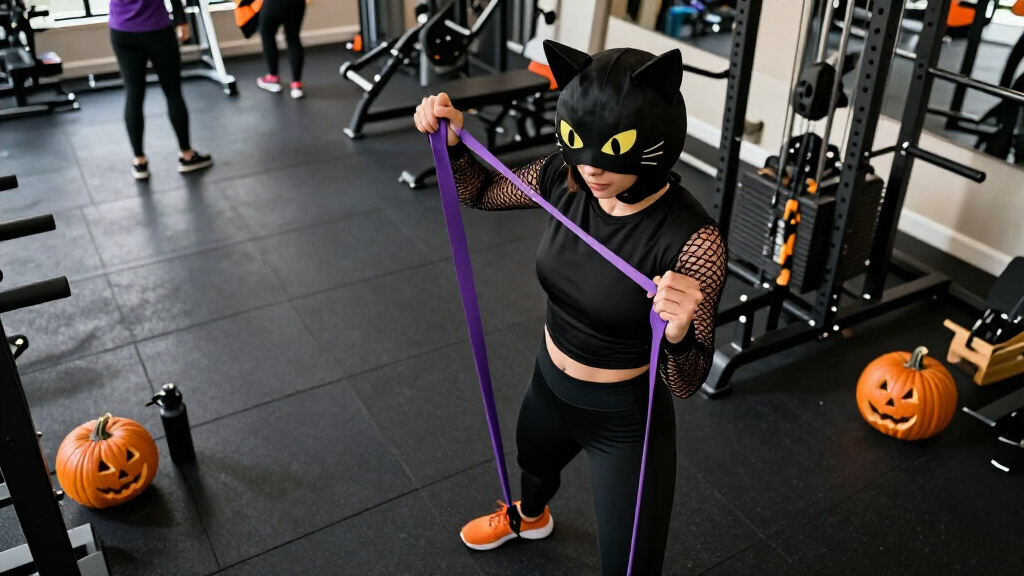 Halloween fitness costumes