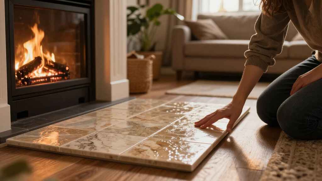 7 Best Scratch-Resistant Porcelain Tile Look Hearth Pads for Durability and Style