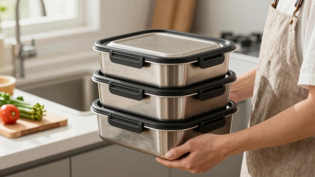 large stackable thermal food carriers