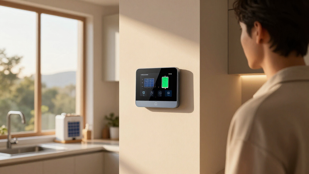 best home energy monitor for solar and battery