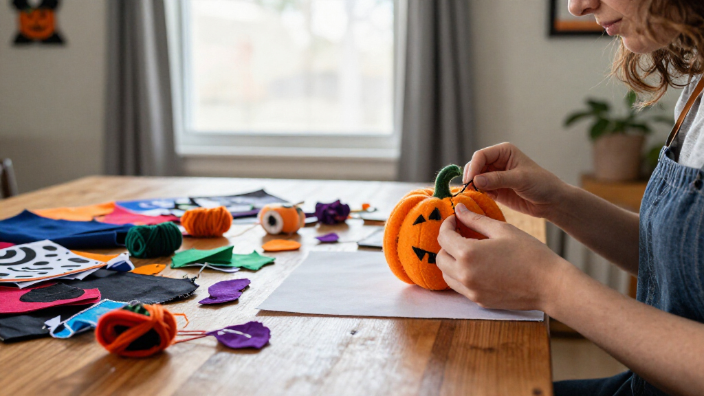 Halloween fabric craft kits