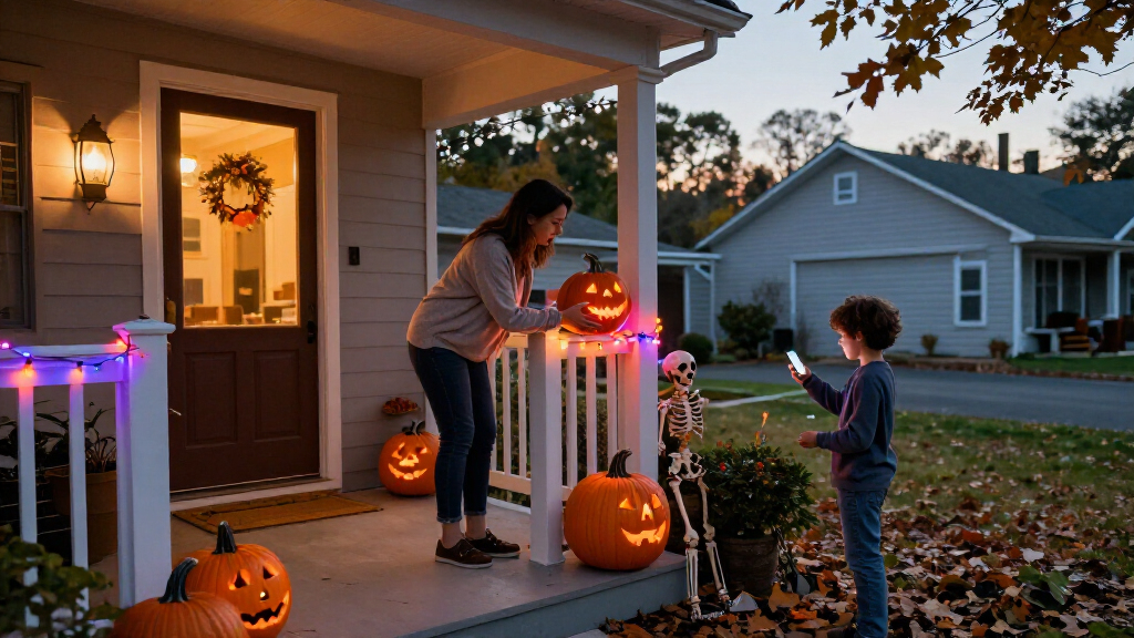 smart Halloween decorations