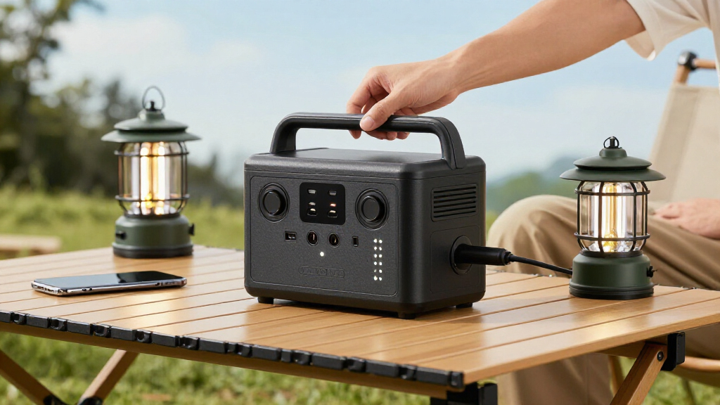 portable power station for travel