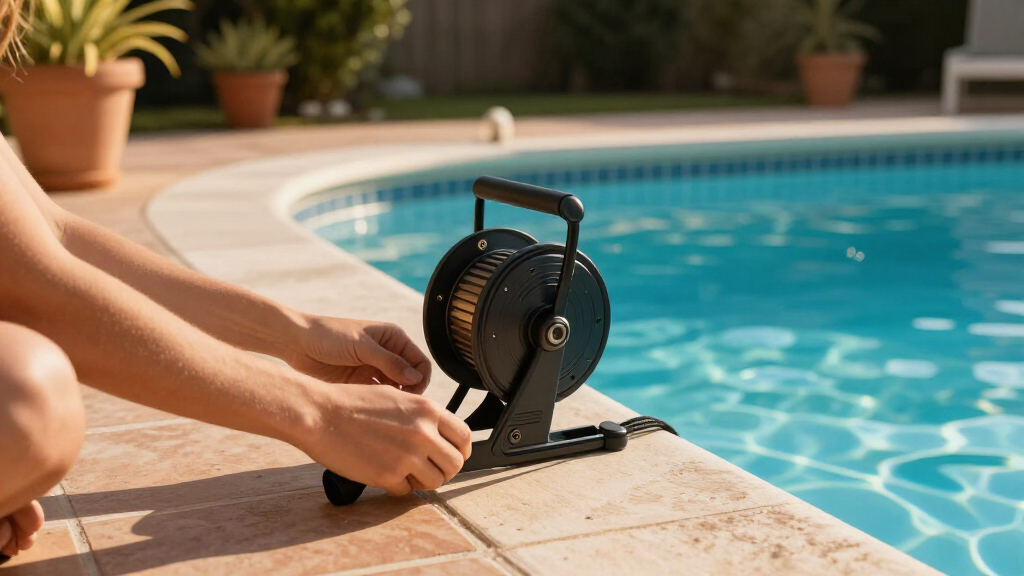 pool cover and reel bundles