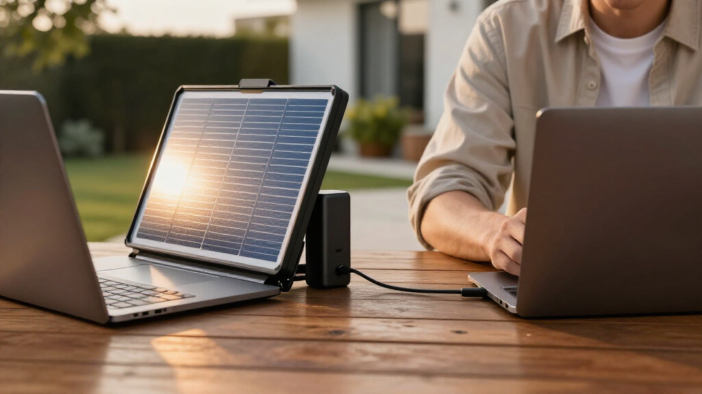 solar-powered laptop chargers