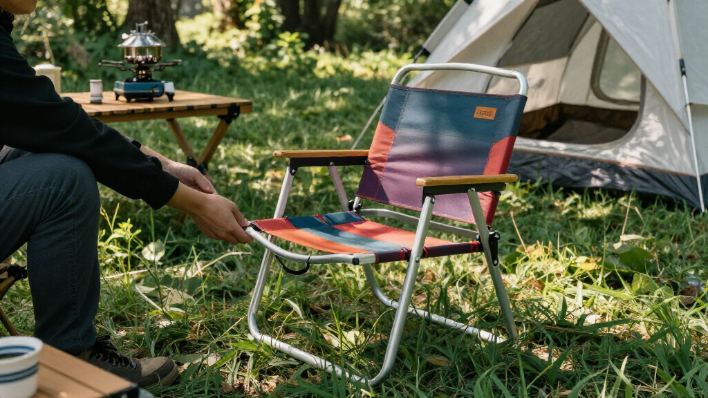 folding camping chairs