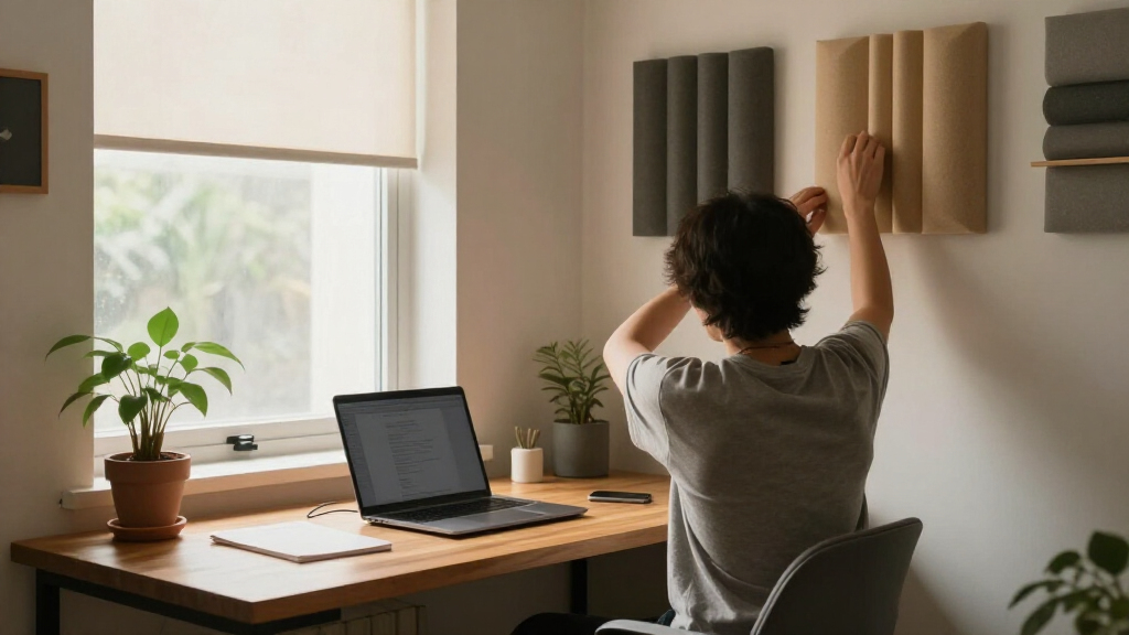 acoustic panels for home office focus