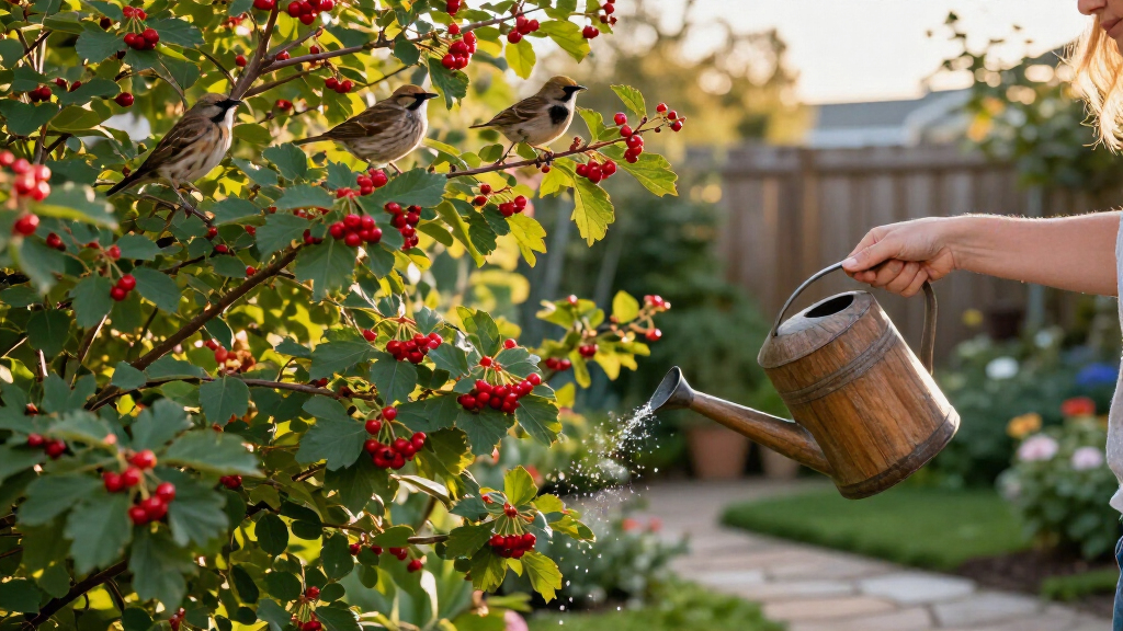 best compact trees for attracting birds