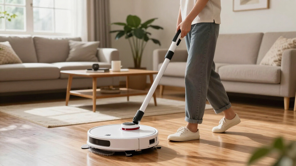 robot vacuum and mop combo