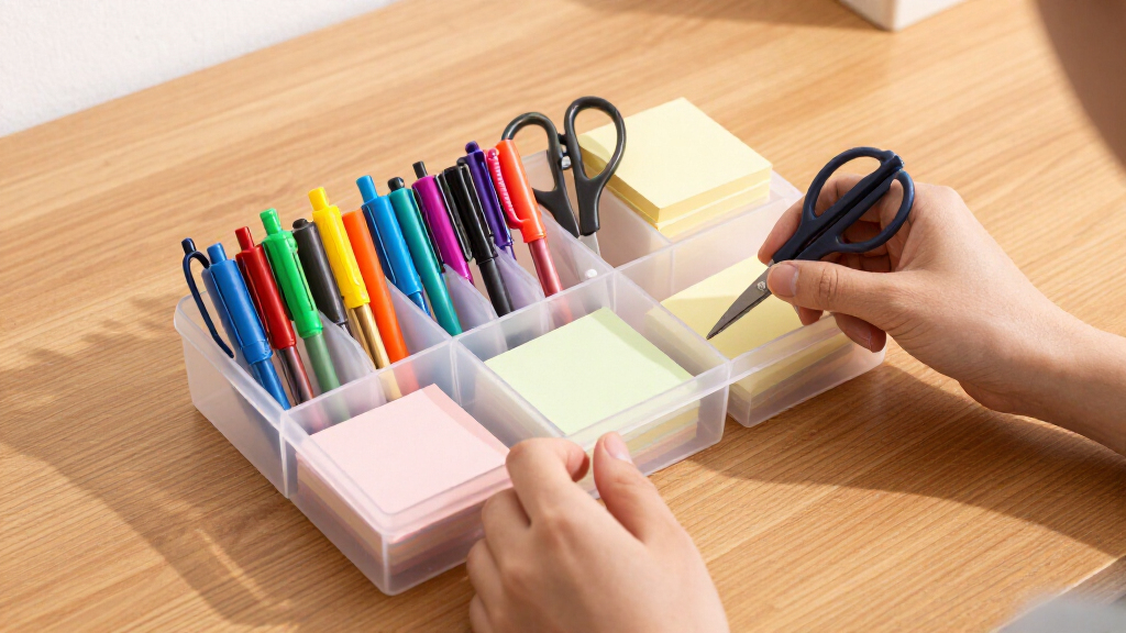 school supplies organizers