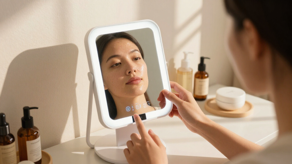 best smart beauty mirror with diagnostics