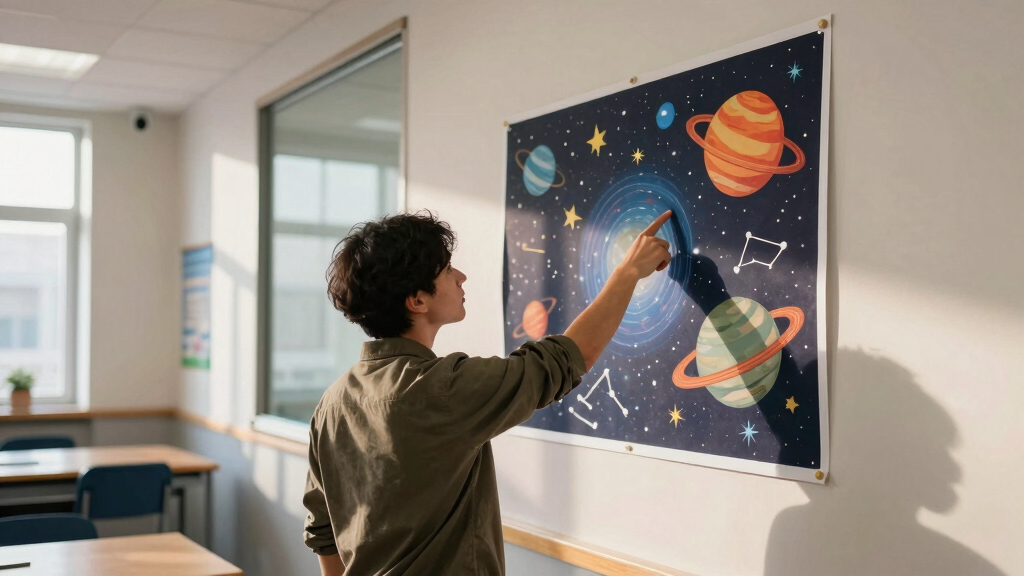 astronomy educational posters