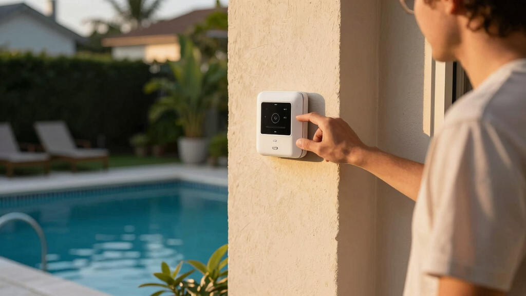 best pool motion sensor alarm