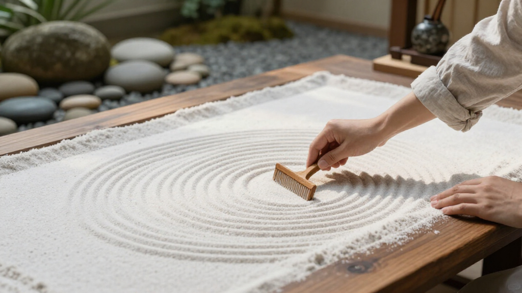best zen sand garden table large