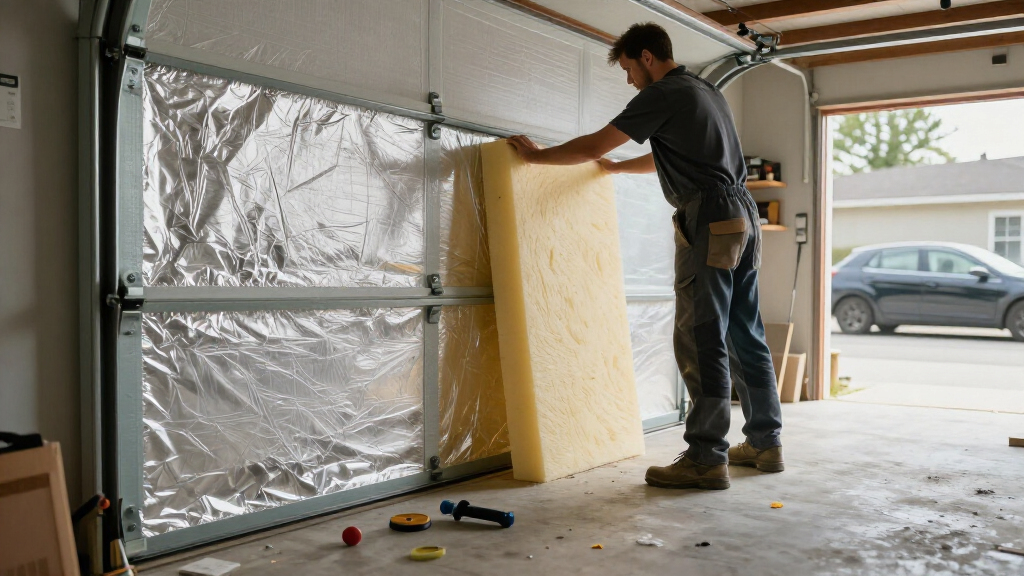 garage door insulation kits