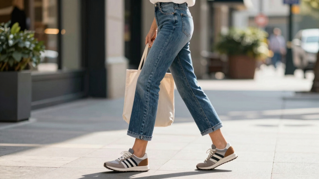 best shoes for cropped flared jeans