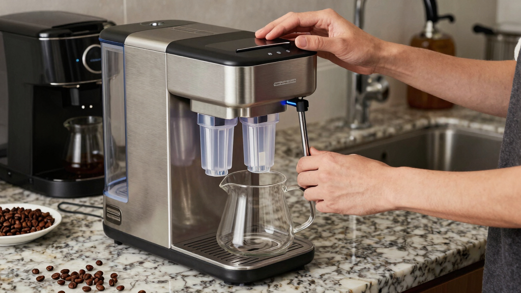 countertop water filtration system for coffee under 800