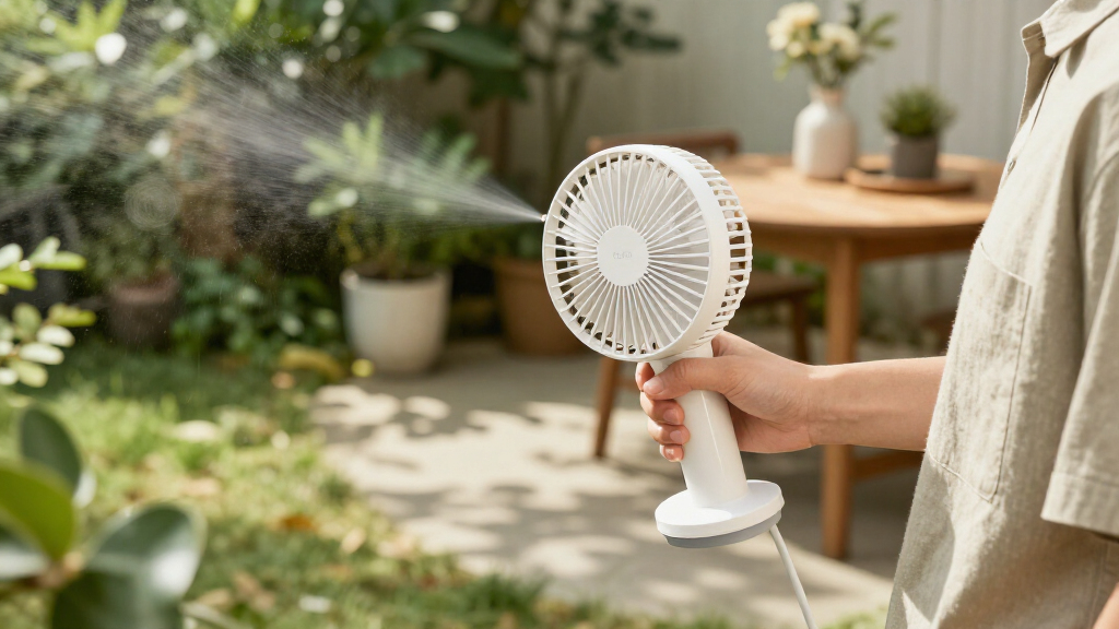 best cordless misting fans