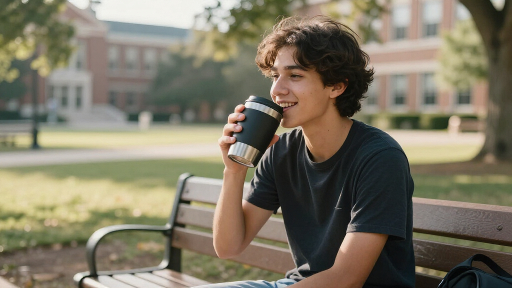 reusable coffee tumblers for students