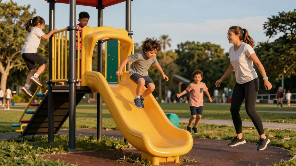 best outdoor obstacle course for kids