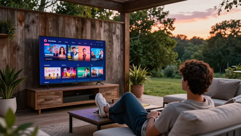 outdoor smart TVs