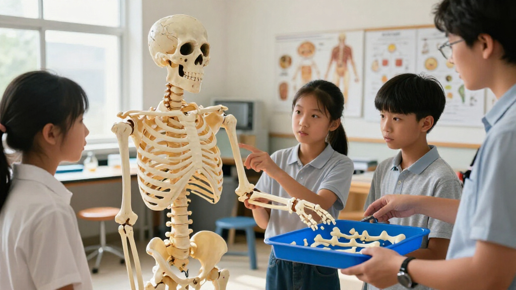 skeleton anatomy models for students