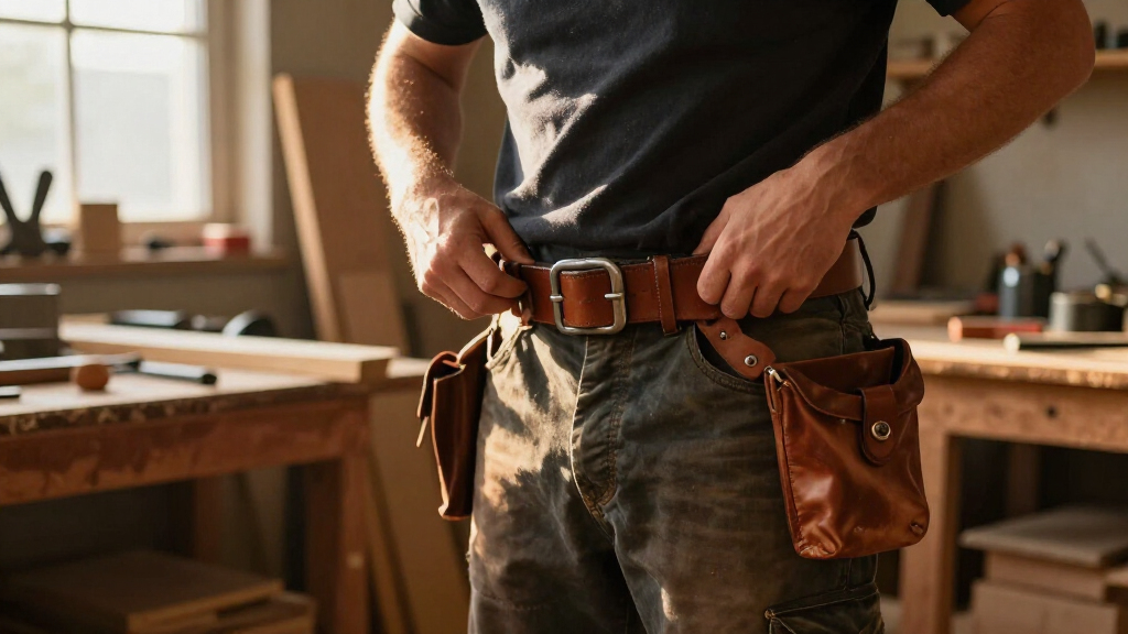 heavy-duty work belts for trades
