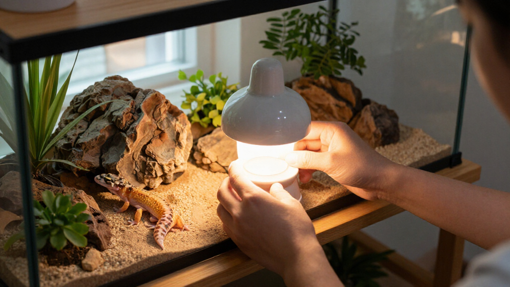 heat lamp for leopard gecko