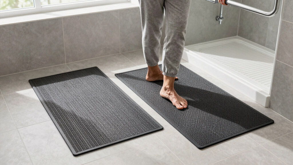 senior-friendly fall prevention mats