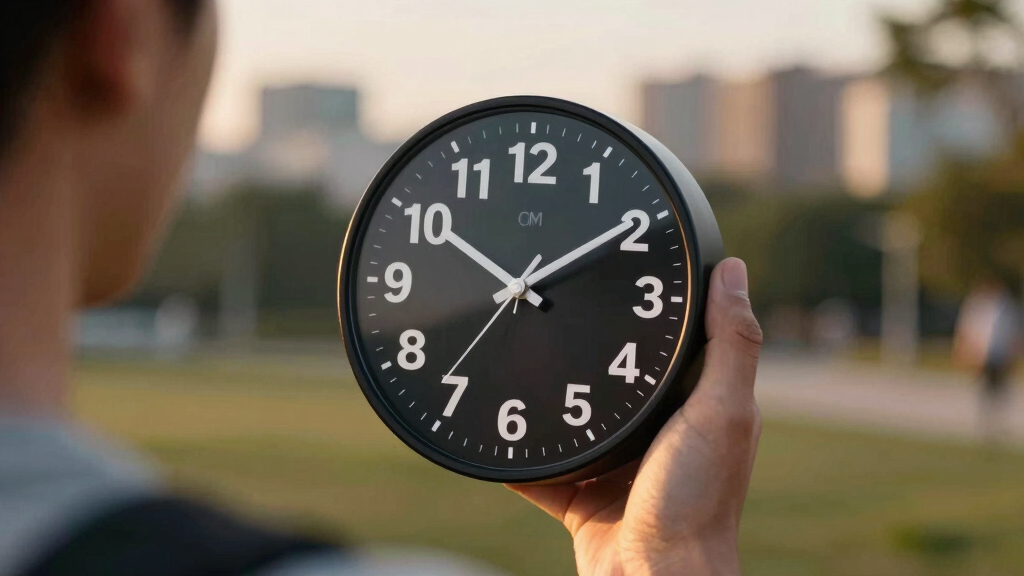 best circular LCD clocks