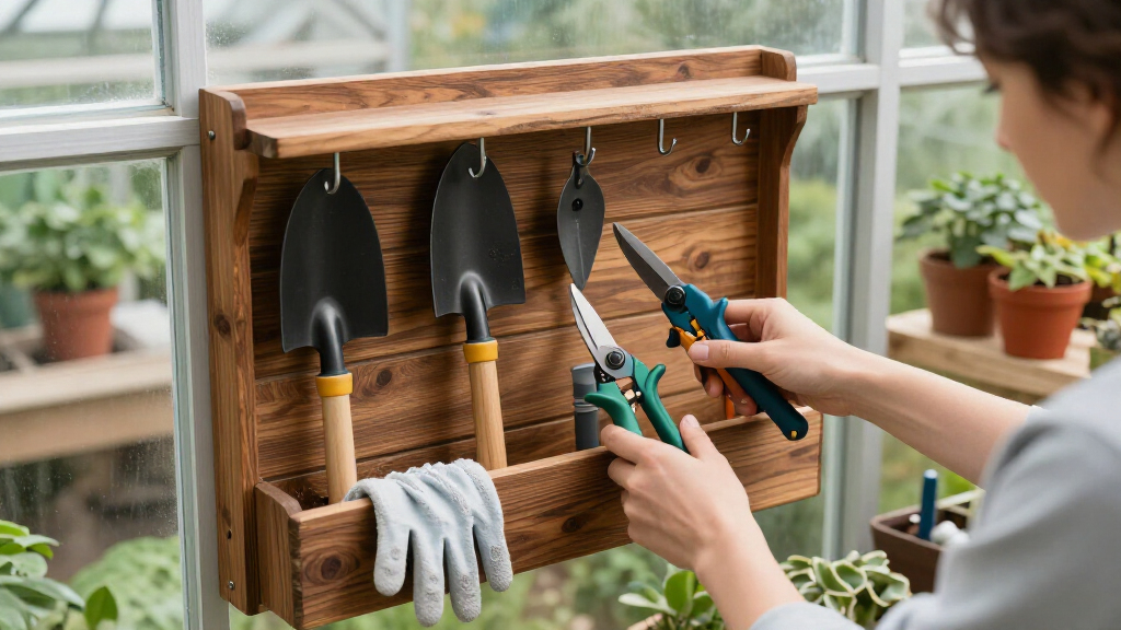 garden tool storage organizers