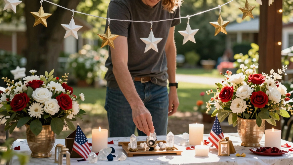 independence day spiritual decor