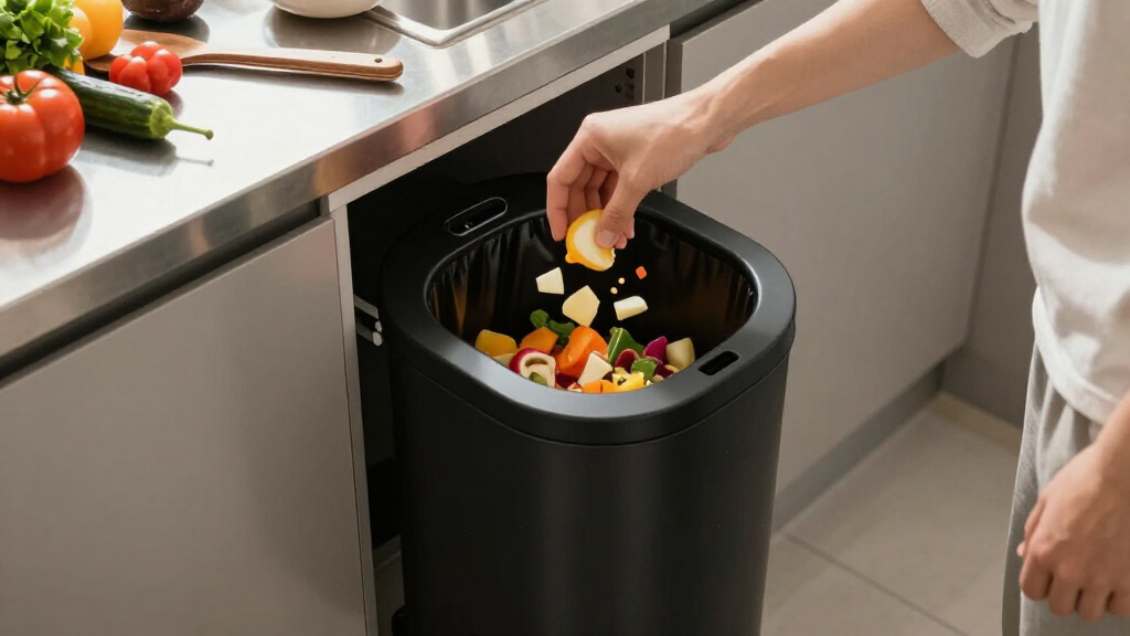 best stylish trash cans for small spaces