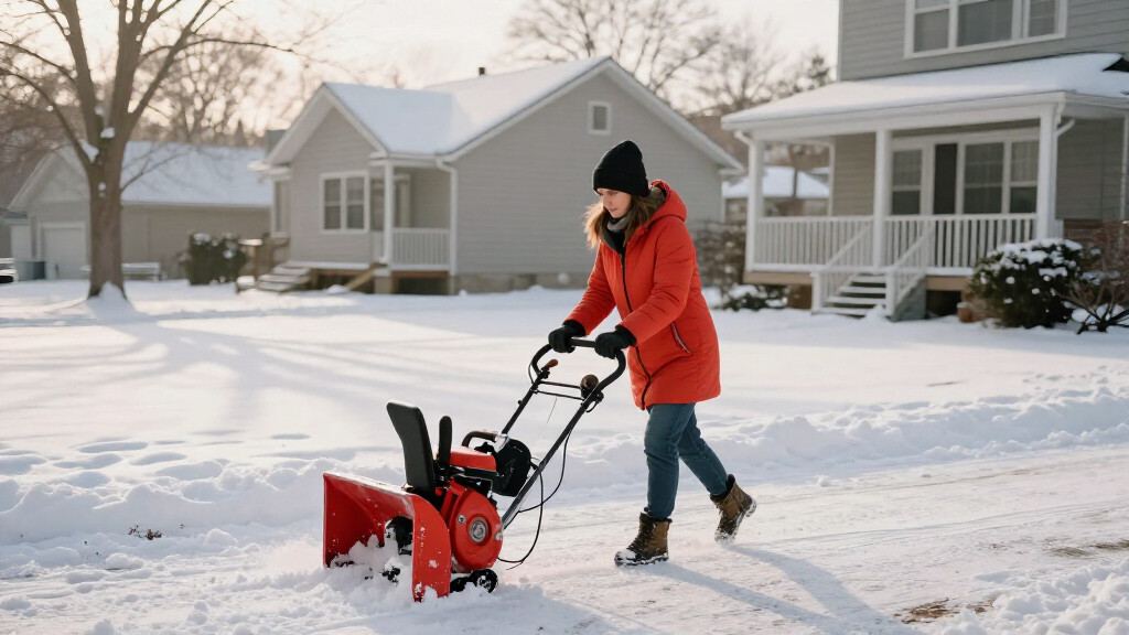 best snow blower for single-parent households