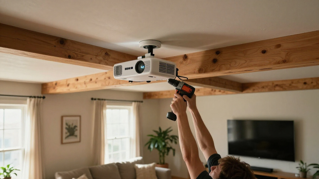 best projector mount for vaulted ceilings