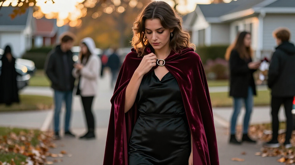 Halloween costume cloaks