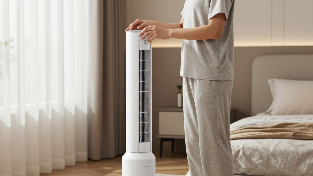 best bladeless tower fans for bedrooms