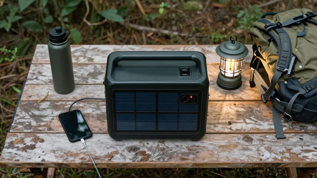 solar generator with panels
