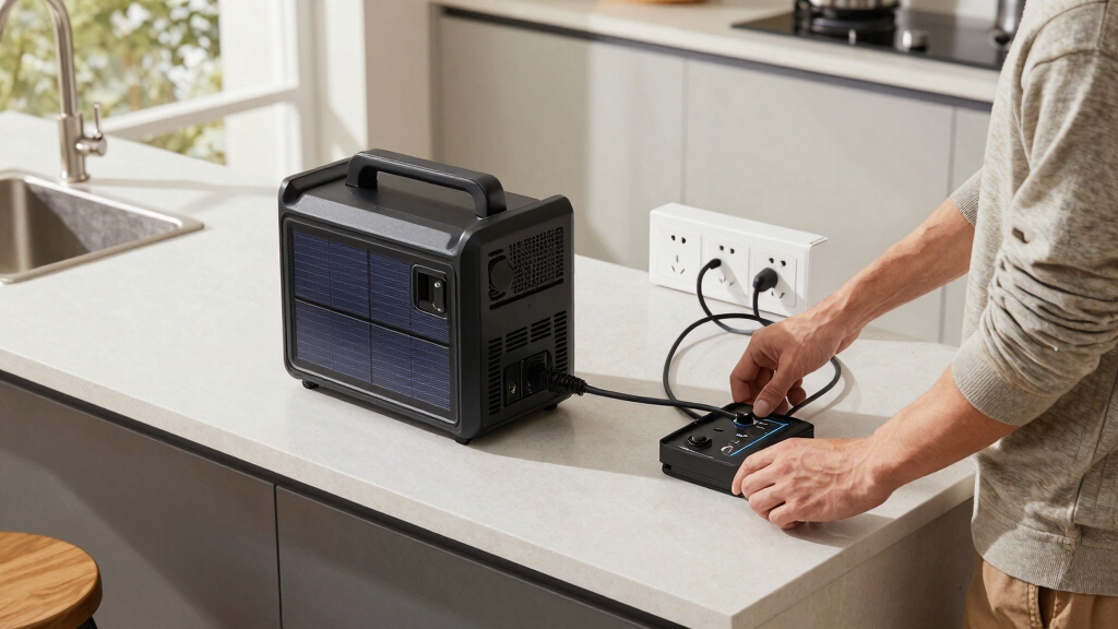 best solar generator for apartment blackout