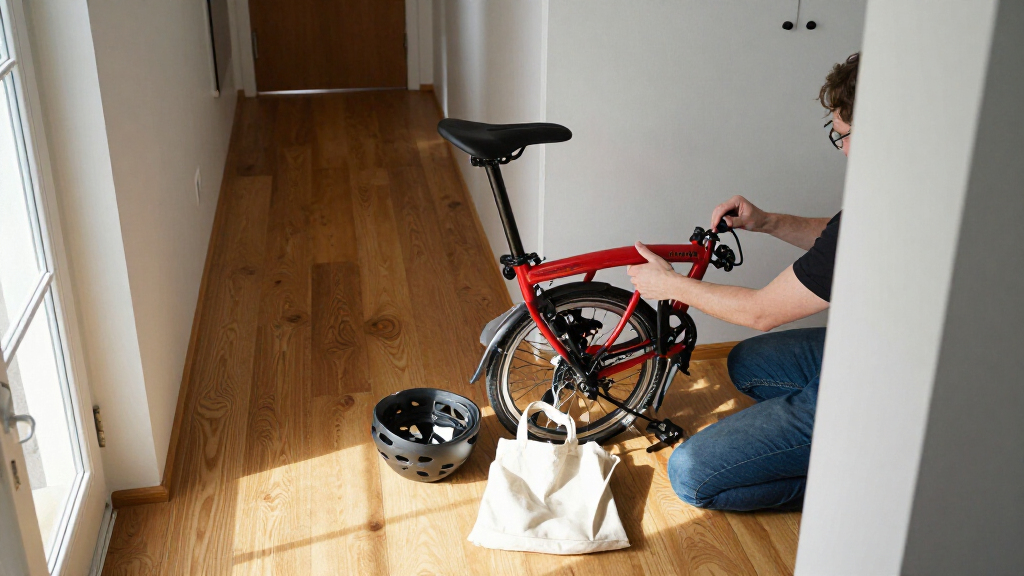 folding bikes for small spaces