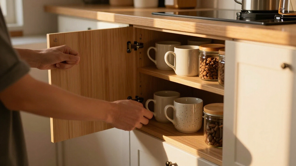 coffee bar cabinets