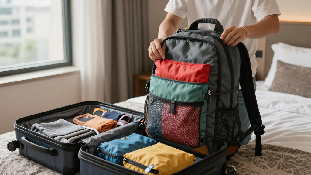 travel organizing cubes