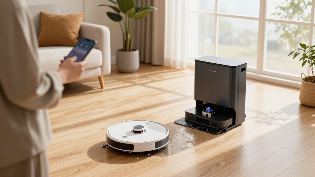 best robot vacuum mop combo with auto wash dock