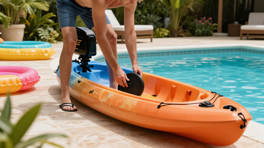 inflatable kayaks with motor mount