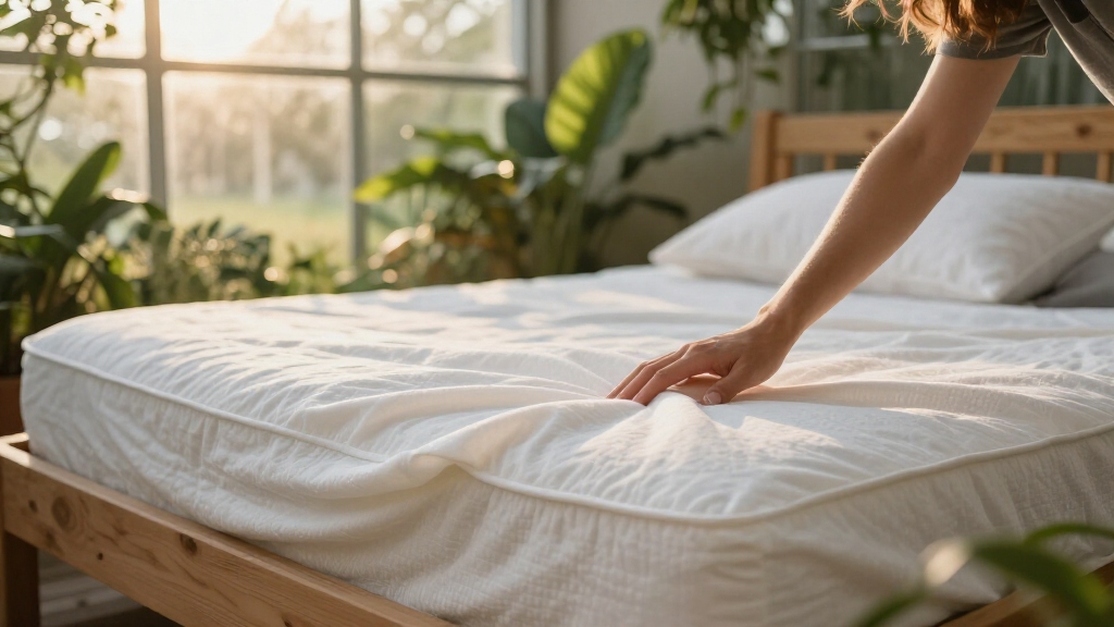 best organic mattress protector for breathable beds