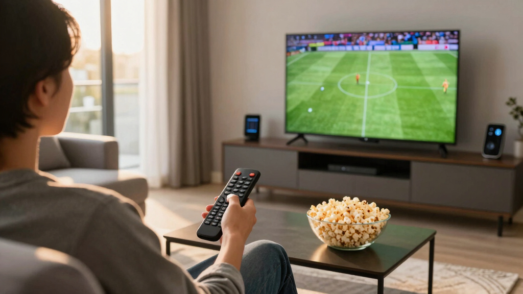 smart TVs for soccer watch parties
