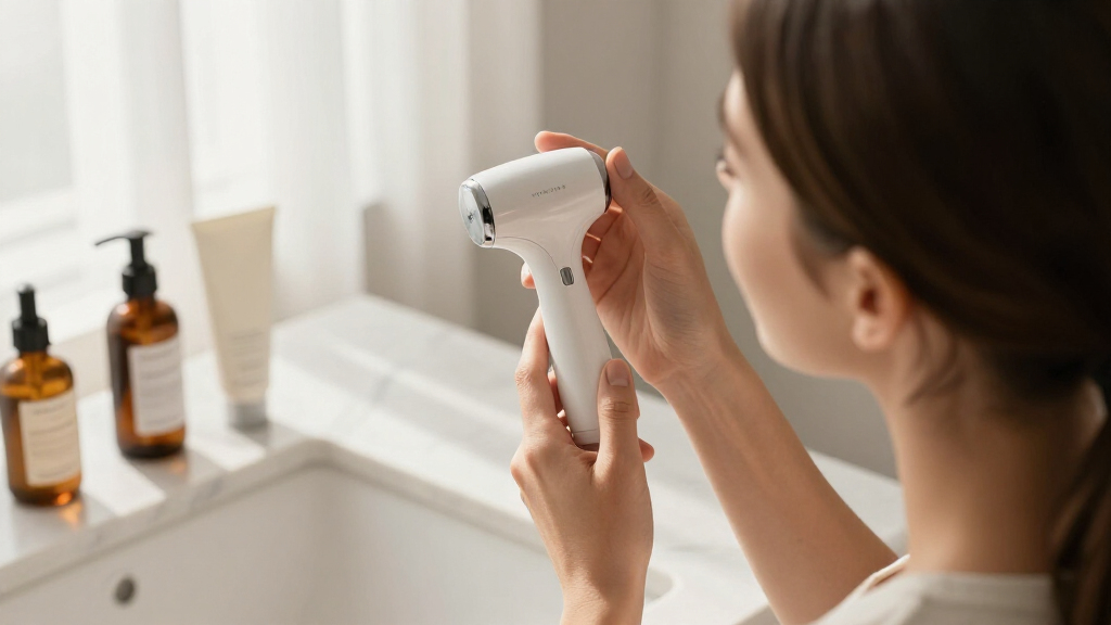 high end facial cleansing device for makeup removal