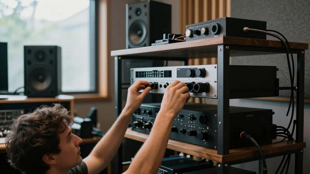 best AV rack shelf system for mixed equipment sizes
