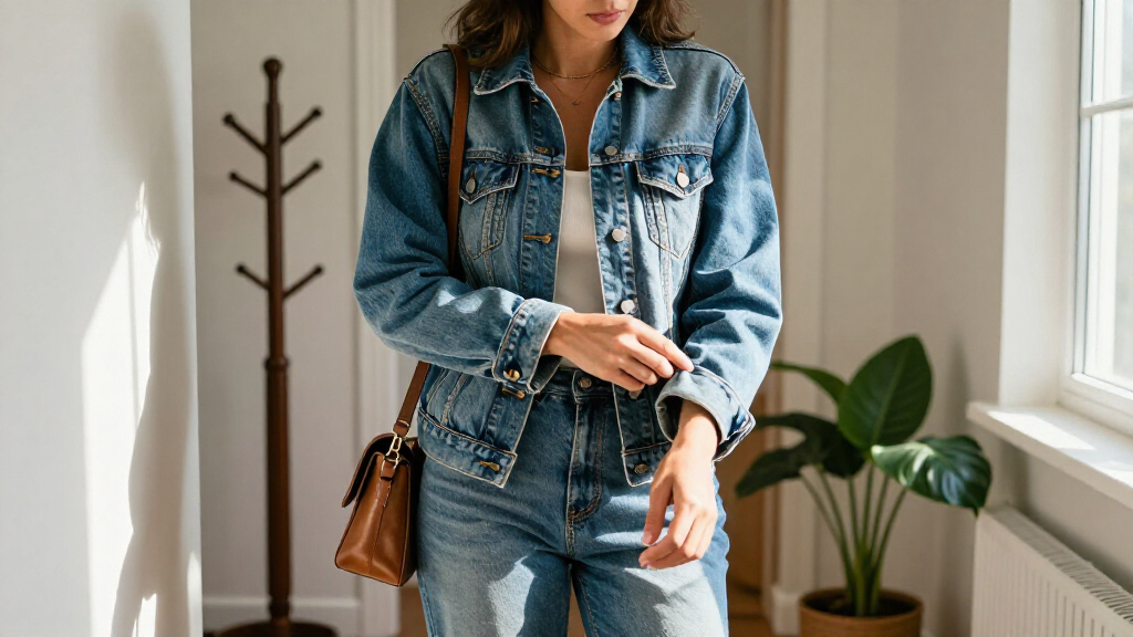best double denim outfits
