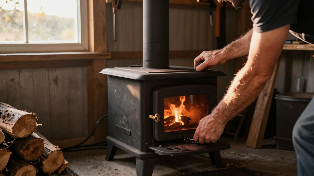 best small wood stove for shed